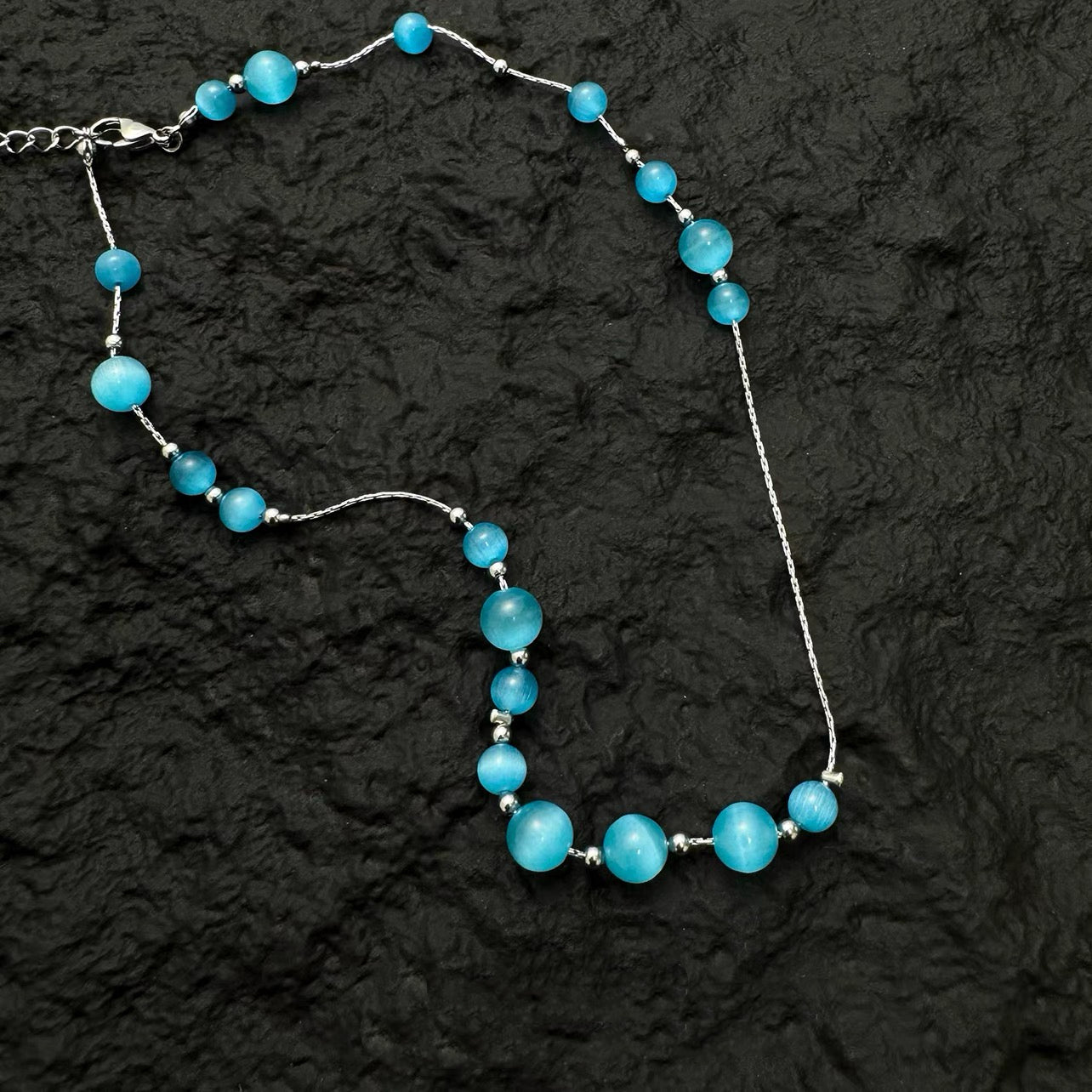 Azure Current Necklace
