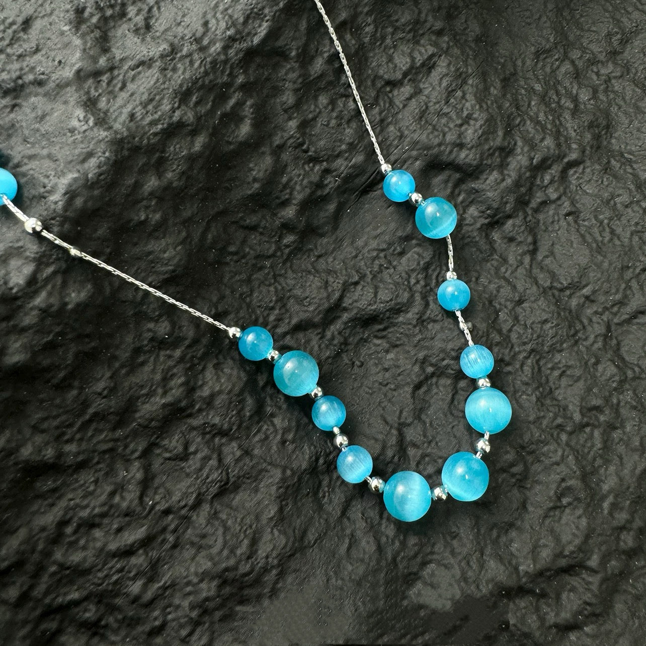 Azure Current Necklace