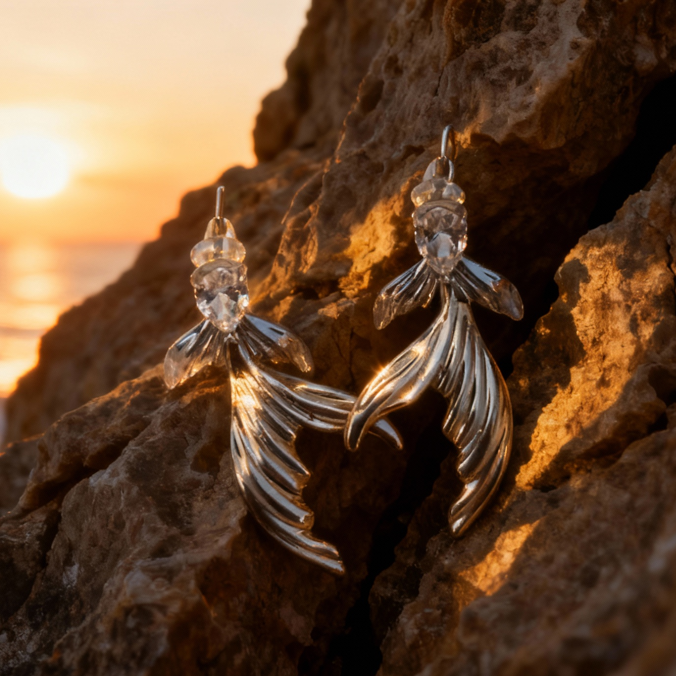 Mermaid Muse Earrings (two colors)